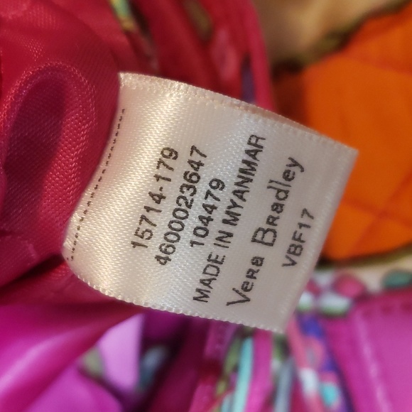 Vera Bradley Hot Pink Fushia Crossbody Set with Wallet - Picture 9 of 14